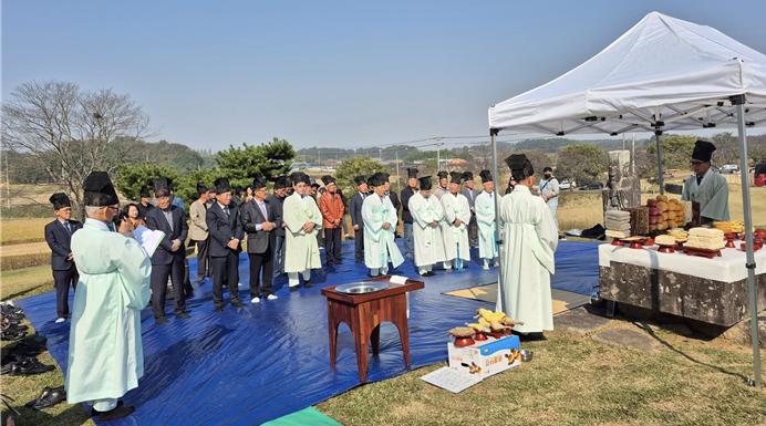 2세조 합문지후공(휘 淵) 남당산소 2025…